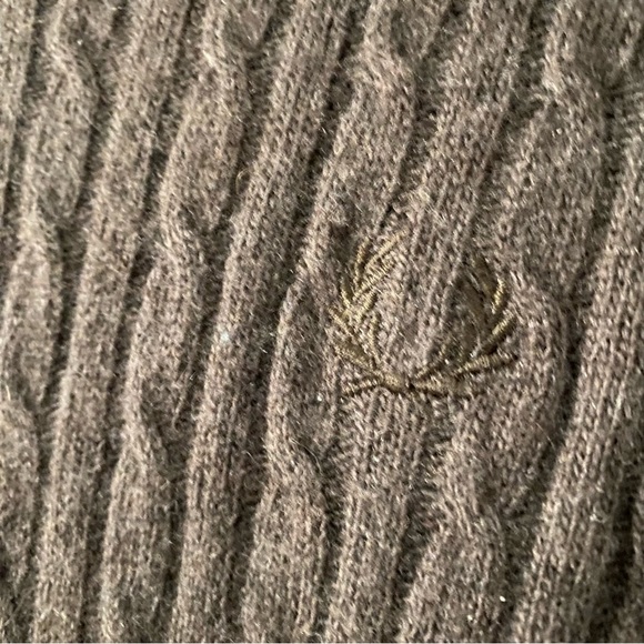 Fred Perry Cable Knit Sweater - Picture 2 of 4